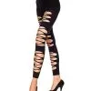 Spirit Halloween Black Cutout Tights -Spirit Halloween 01218312 a