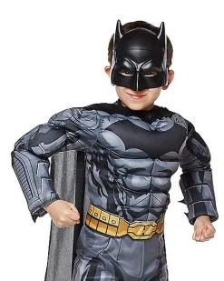 Spirit Halloween Kids Grey And Black 3D Batman Costume - DC Comics 9 Spirit Halloween Kids Grey And Black 3D Batman Costume - DC Comics -Spirit Halloween 01289404 d