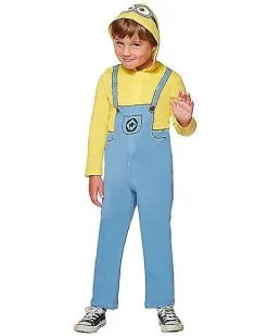 Spirit Halloween Toddler Minions One Piece - Despicable Me -Spirit Halloween 01357250 d