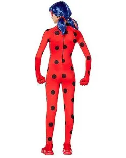 Spirit Halloween Kids Ladybug Costume - Miraculous: Tales Of Ladybug & Cat Noir -Spirit Halloween 01367382 b