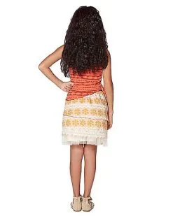 Spirit Halloween Kids Moana Dress Costume - Moana -Spirit Halloween 01381664 b