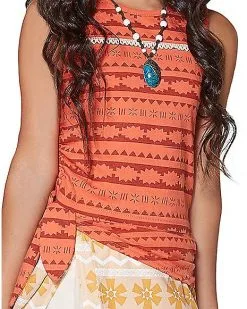 Spirit Halloween Kids Moana Dress Costume - Moana -Spirit Halloween 01381664 d