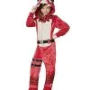 Spirit Halloween Girls Plush Tricera Ops Costume - Fortnite -Spirit Halloween 01420033 a