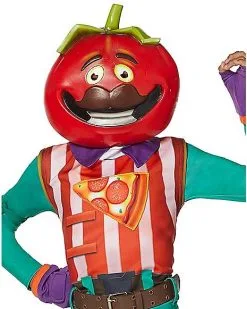 Spirit Halloween Boys TomatoHead Costume - Fortnite -Spirit Halloween 01444132 c