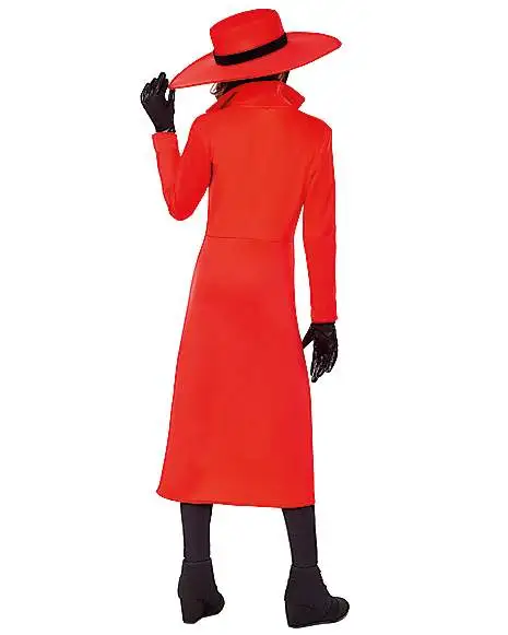 Spirit Halloween Kids Carmen Sandiego Costume 4 Spirit Halloween Kids Carmen Sandiego Costume - Image 2