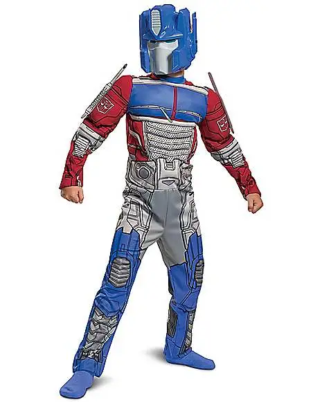 Spirit Halloween Kids Muscle Optimus Prime Costume - Transformers 5 Spirit Halloween Kids Muscle Optimus Prime Costume - Transformers - Image 3