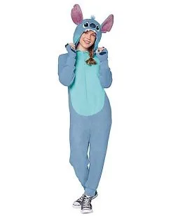 Spirit Halloween 13 Spirit Halloween Kids Stitch Union Suit - Lilo & Stitch