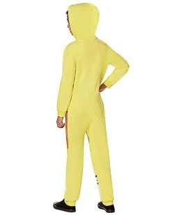 Spirit Halloween Kids SpongeBob SquarePants Hooded Jumpsuit -Spirit Halloween 01552975 b