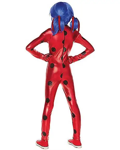 Spirit Halloween Kids Ladybug Costume Deluxe - Miraculous Ladybug 4 Spirit Halloween Kids Ladybug Costume Deluxe - Miraculous Ladybug - Image 2