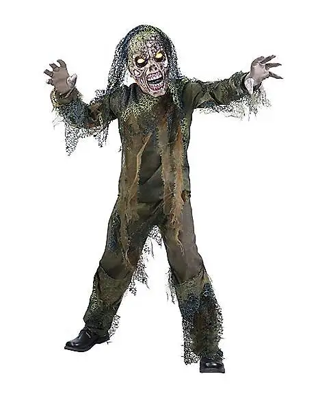 Spirit Halloween Kids Bog Zombie Costume 3 Spirit Halloween Kids Bog Zombie Costume