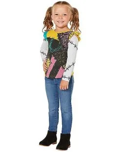 Spirit Halloween Toddler Sally Long Sleeve T Shirt - The Nightmare Before Christmas -Spirit Halloween 01600667c