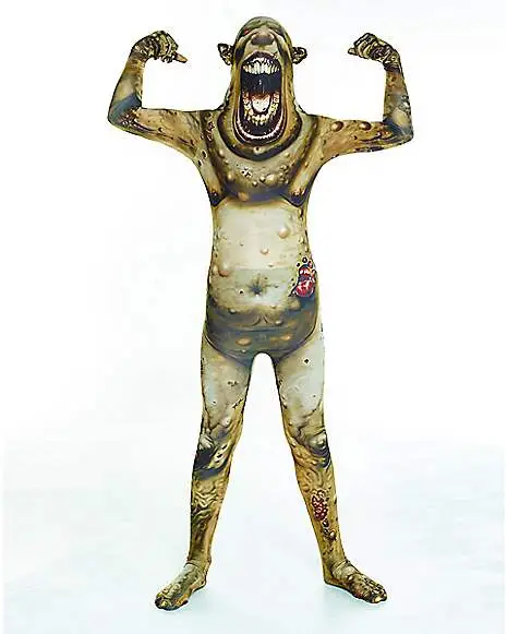 Spirit Halloween Kids Boil Monster Skin Suit Costume 7 Spirit Halloween Kids Boil Monster Skin Suit Costume - Image 5