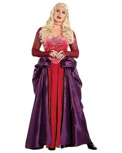 Spirit Halloween Adult Sarah Sanderson Plus Size Costume - Hocus Pocus