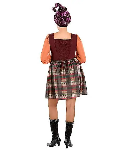 Spirit Halloween Adult Mary Sanderson Plus Size Dress - Hocus Pocus 4 Spirit Halloween Adult Mary Sanderson Plus Size Dress - Hocus Pocus - Image 2