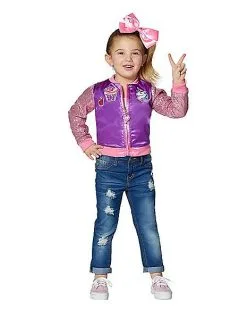 Spirit Halloween Toddler JoJo Siwa Bomber Jacket - Nickelodeon