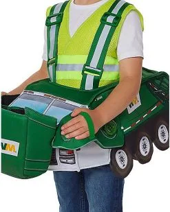 Spirit Halloween Toddler Waste Management Ride-Along Costume With Sound 7 Spirit Halloween Toddler Waste Management Ride-Along Costume With Sound -Spirit Halloween 07616873 c
