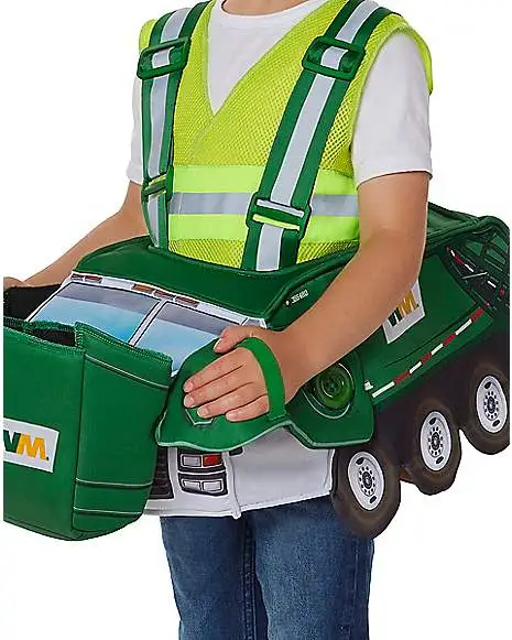 Spirit Halloween Toddler Waste Management Ride-Along Costume With Sound 5 Spirit Halloween Toddler Waste Management Ride-Along Costume With Sound - Image 3