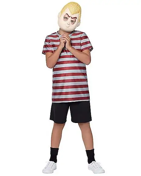 Spirit Halloween Kids Pugsley Costume - Addams Family 2 3 Spirit Halloween Kids Pugsley Costume - Addams Family 2