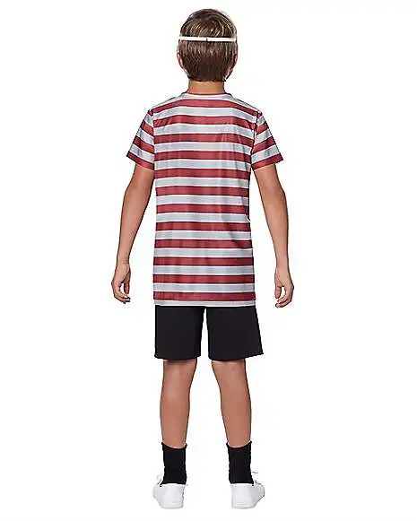 Spirit Halloween Kids Pugsley Costume - Addams Family 2 4 Spirit Halloween Kids Pugsley Costume - Addams Family 2 - Image 2