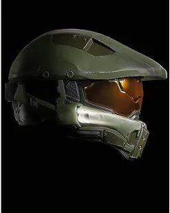 Spirit Halloween Kids Master Chief Light-Up Helmet Deluxe - Halo -Spirit Halloween 07651862 f