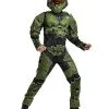 Spirit Halloween Kids Master Chief Muscle Costume - Halo Infinite -Spirit Halloween 07653280 a