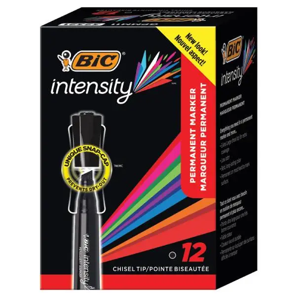 CHISEL TIP PERMANENT MARKER 12 3 CHISEL TIP PERMANENT MARKER 12