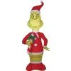 AIRBLOWN GRINCH RED WHITE CAND -Spirit Halloween SS114904G