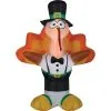 AIRBLOWN HARVEST DRESSED TURKE -Spirit Halloween SS226395G
