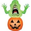 AIRBLOWN SLIMER ON PUMPKIN SM 1 AIRBLOWN SLIMER ON PUMPKIN SM -Spirit Halloween SS71728G