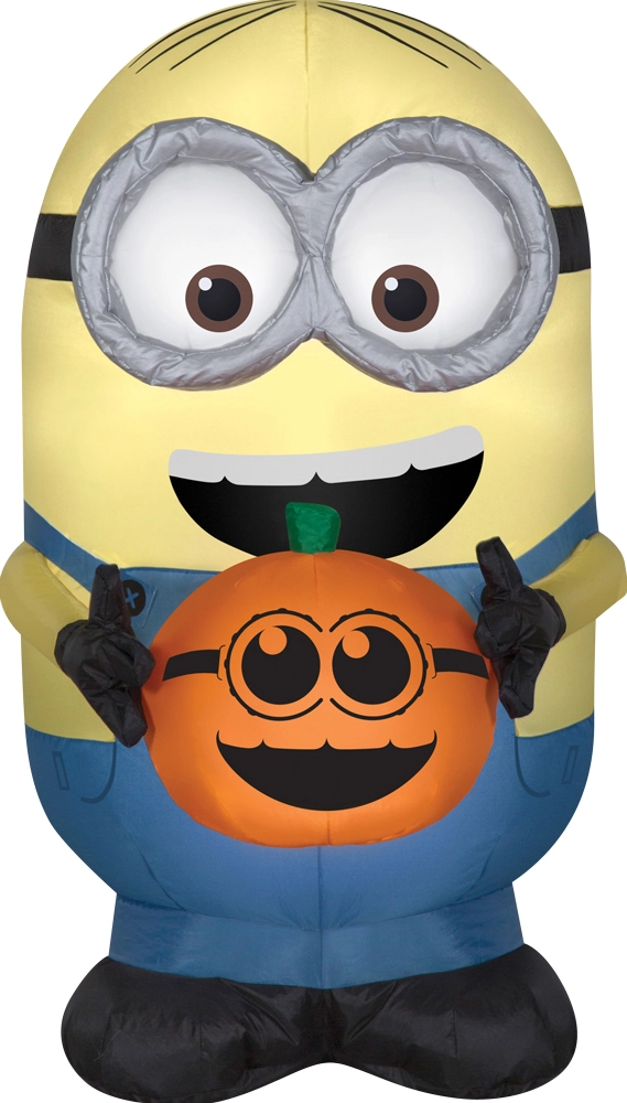 Airblown Minion Dave And Pumpkin 36 Inches 3 Airblown Minion Dave And Pumpkin 36 Inches