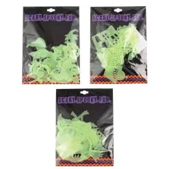 PLASTIC WALL CLINGS HALLOWEEN