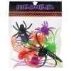 SPIDERS PLASTIC ASST SIZE 12PC 2 SPIDERS PLASTIC ASST SIZE 12PC -Spirit Halloween alhn2098