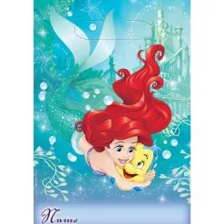 DISNEY ARIEL LOOT BAGS 8 PACK