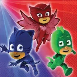 PJ MASKS BEV NAPKINS 16 PACK