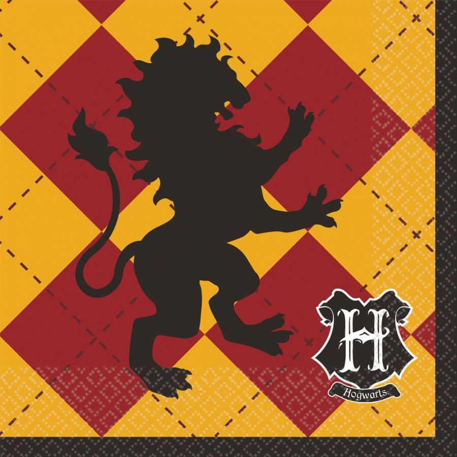 HARRY POTTER BEV NAPKINS 16CT 3 HARRY POTTER BEV NAPKINS 16CT