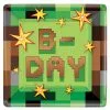 MINECRAFT SQUARE PLATE 9IN -Spirit Halloween am551778