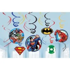 JUSTICE LEAGUE FOIL DECOR