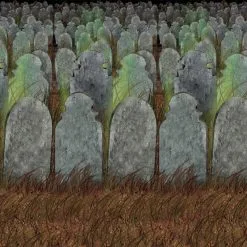 GRAVEYARD BACKDROP