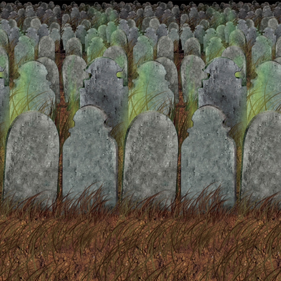 GRAVEYARD BACKDROP 3 GRAVEYARD BACKDROP