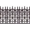 CREEPY FENCE BORDER -Spirit Halloween bg00908