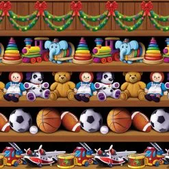 SANTA WORKSHOP BACKDROP