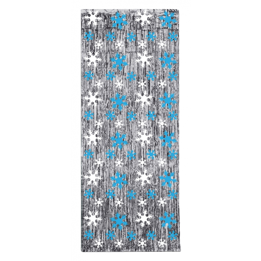 SNOWFLAKE GLEAM N CURTAIN 3 SNOWFLAKE GLEAM N CURTAIN