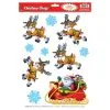 SANTA SLEIGH CLINGS -Spirit Halloween bg22139