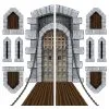 CASTLE DOOR AND WINDOW PROPS 2 CASTLE DOOR AND WINDOW PROPS -Spirit Halloween bg52081