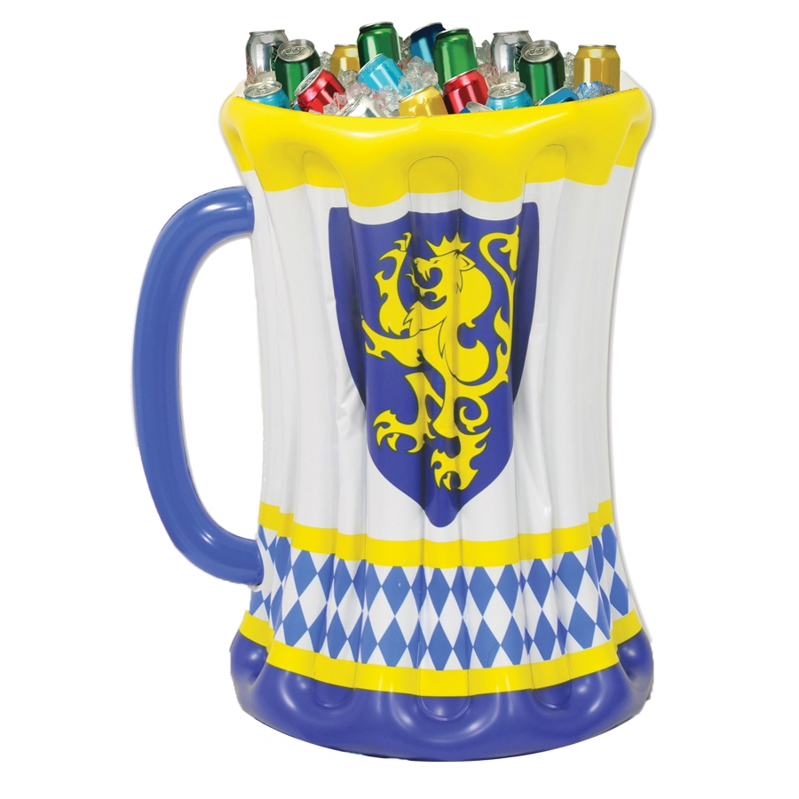 INFLATABLE BEER STEIN COOLER 3 INFLATABLE BEER STEIN COOLER