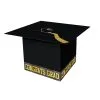 GRAD CAP CARD BOX BLACK -Spirit Halloween bg57393