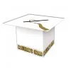 GRAD CAP CARD BOX WHITE 1 GRAD CAP CARD BOX WHITE -Spirit Halloween bg57393w
