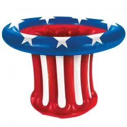 INFLATABLE PATRIOTIC HAT COOLE