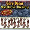 BLOODY LIMBS BORDER ROLL 20 -Spirit Halloween fm70934