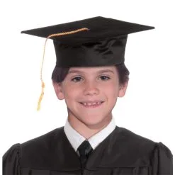 GRADUATION HAT BLACK CHILD